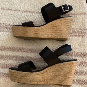 Steve Madden espadrille wedge heels